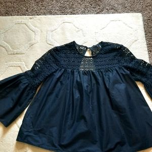 Cute black dress top